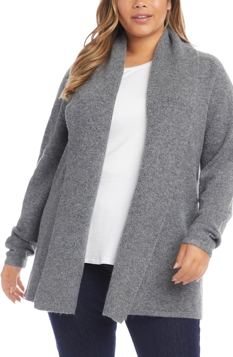Karen Kane Open Front Cardigan, Main, color,