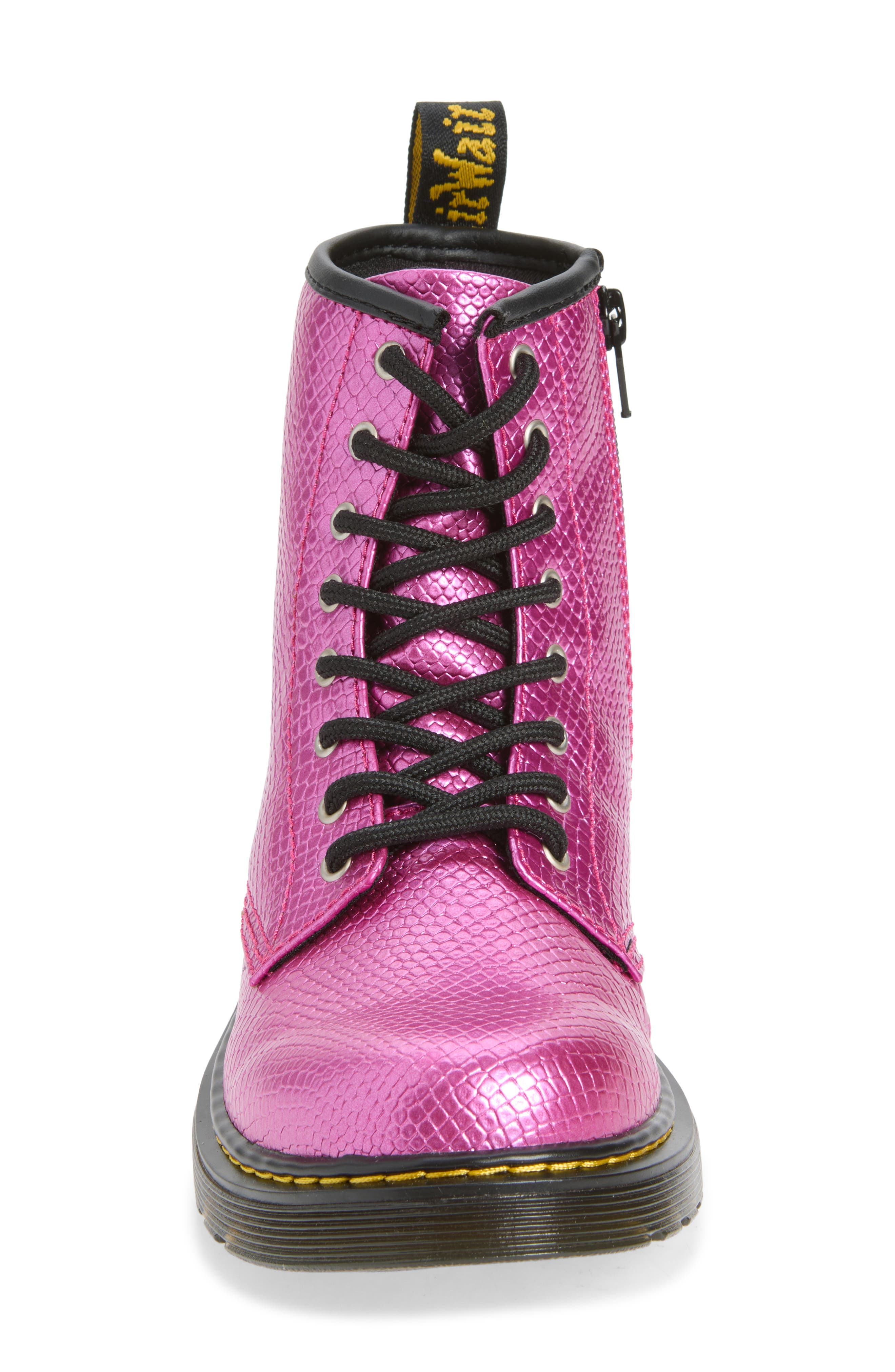 Kids' 1460 Boot, Alternate, color, PINK