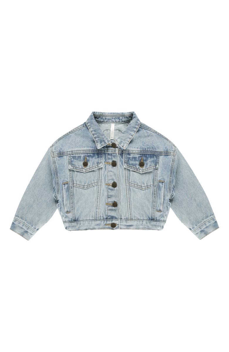 Rylee + Cru Kids' Denim Jacket, Main, color, 