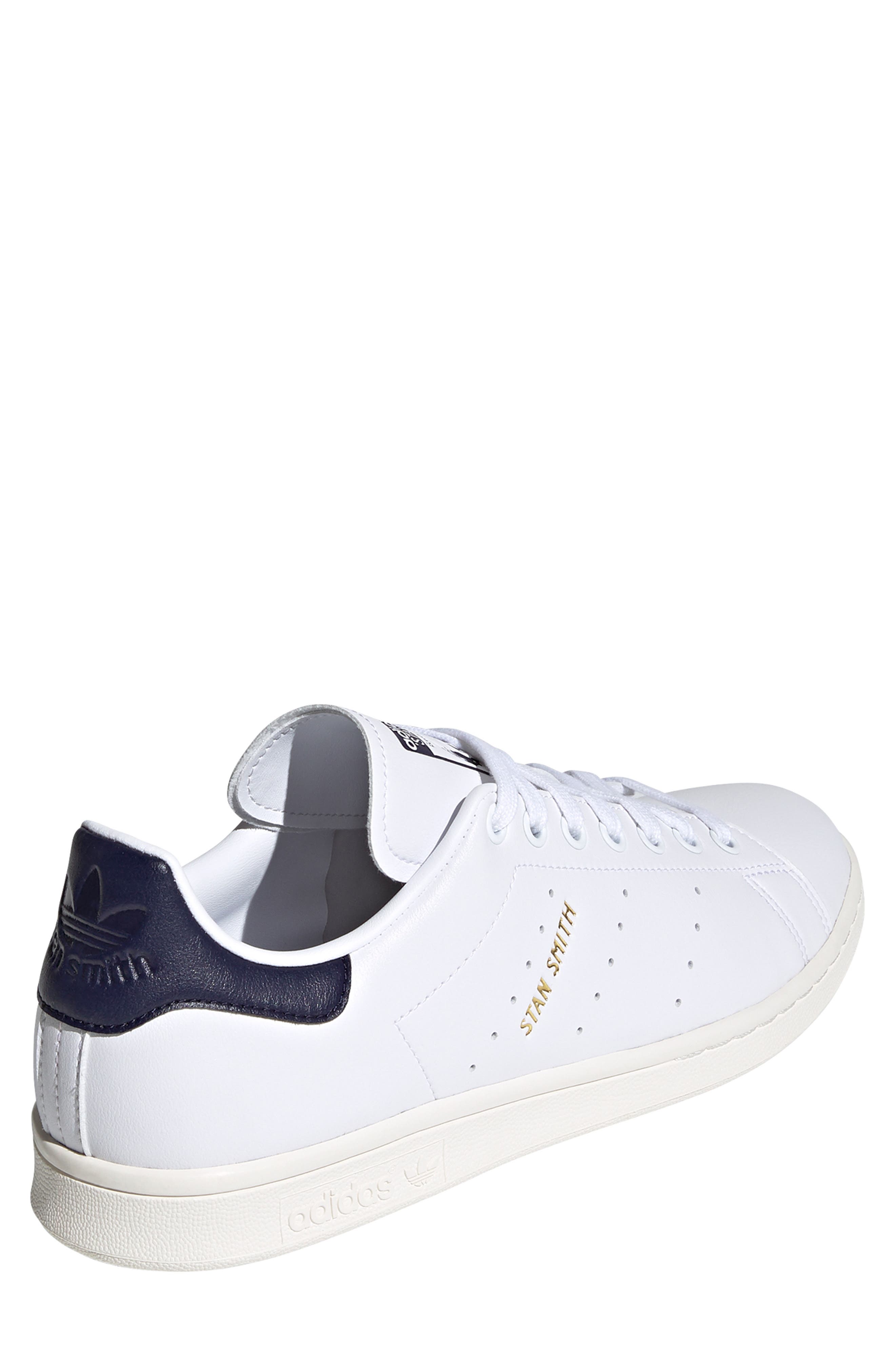 Stan Smith Primegreen Sneaker, Alternate, color, WHITE
