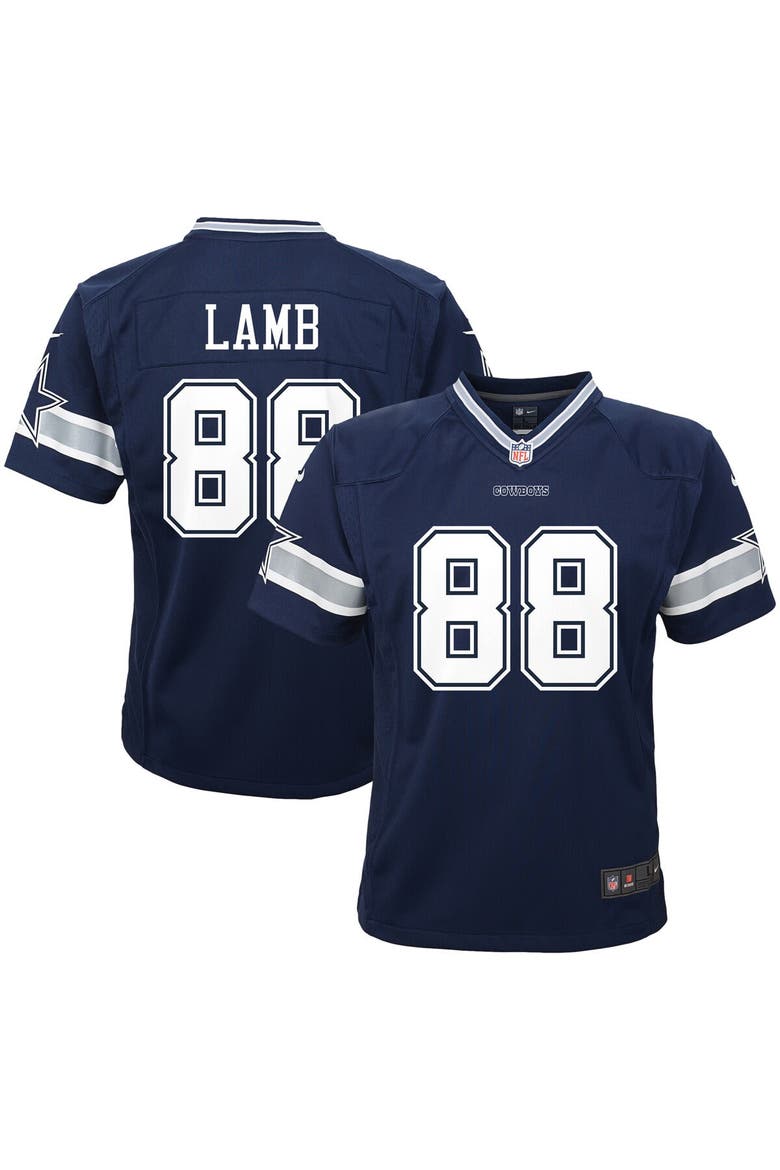 Infant Nike CeeDee Lamb Navy Dallas Cowboys Game Jersey, Main, color, Navy