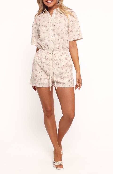 Calypso Short Sleeve Romper