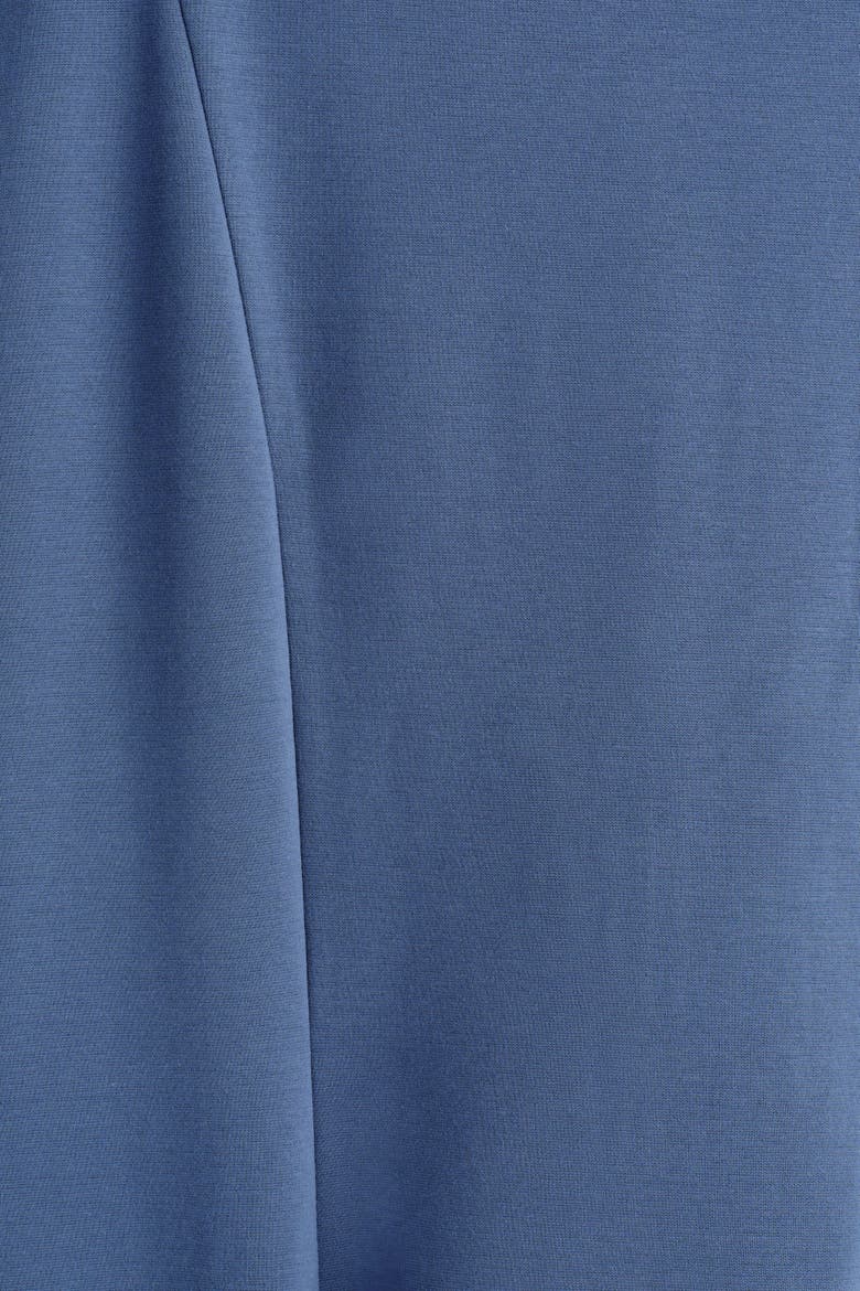 Sculptural Jersey Midi Dress, Alternate, color, BLUE