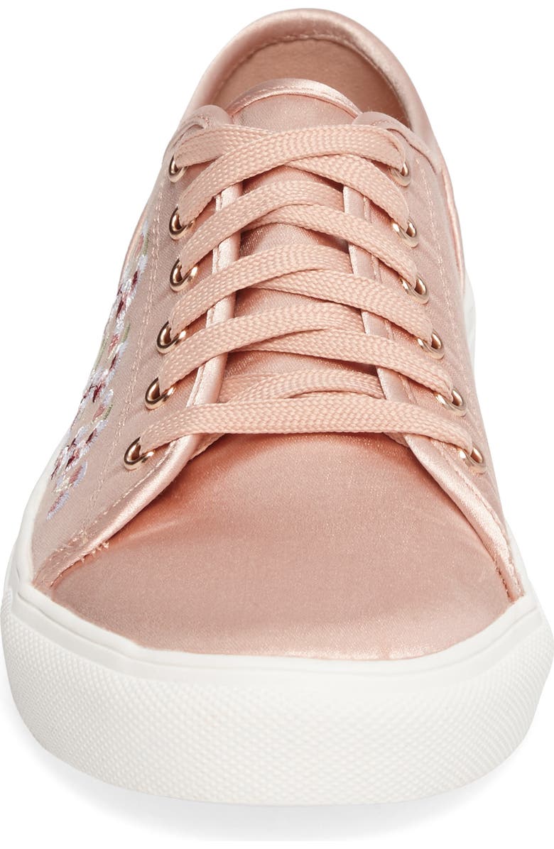 Topshop Cupid Embroidered Sneaker, Alternate, color,
