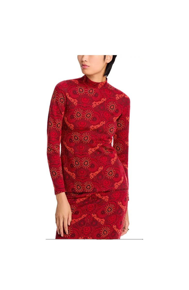 KAHINDO Algiers Turtleneck, Alternate, color, Red