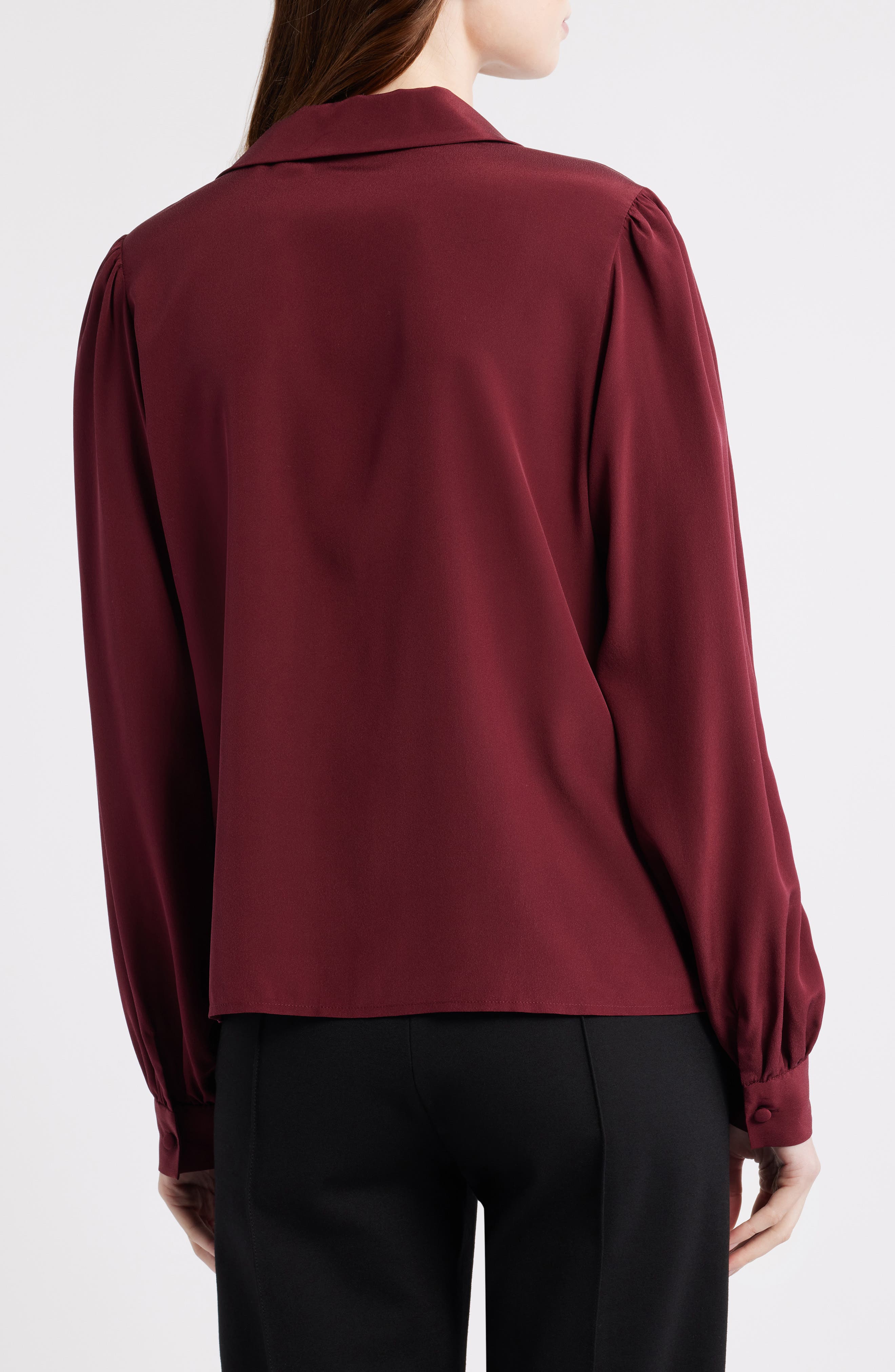 Staple Silk Button-Up Shirt - image 2