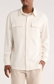 90 DEGREE BY REFLEX Reamy Textured Shacket