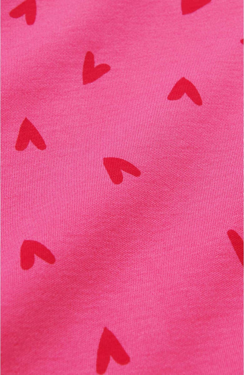 Primary Baby Organic Zip Footie, Alternate, color, Gumball Hearts