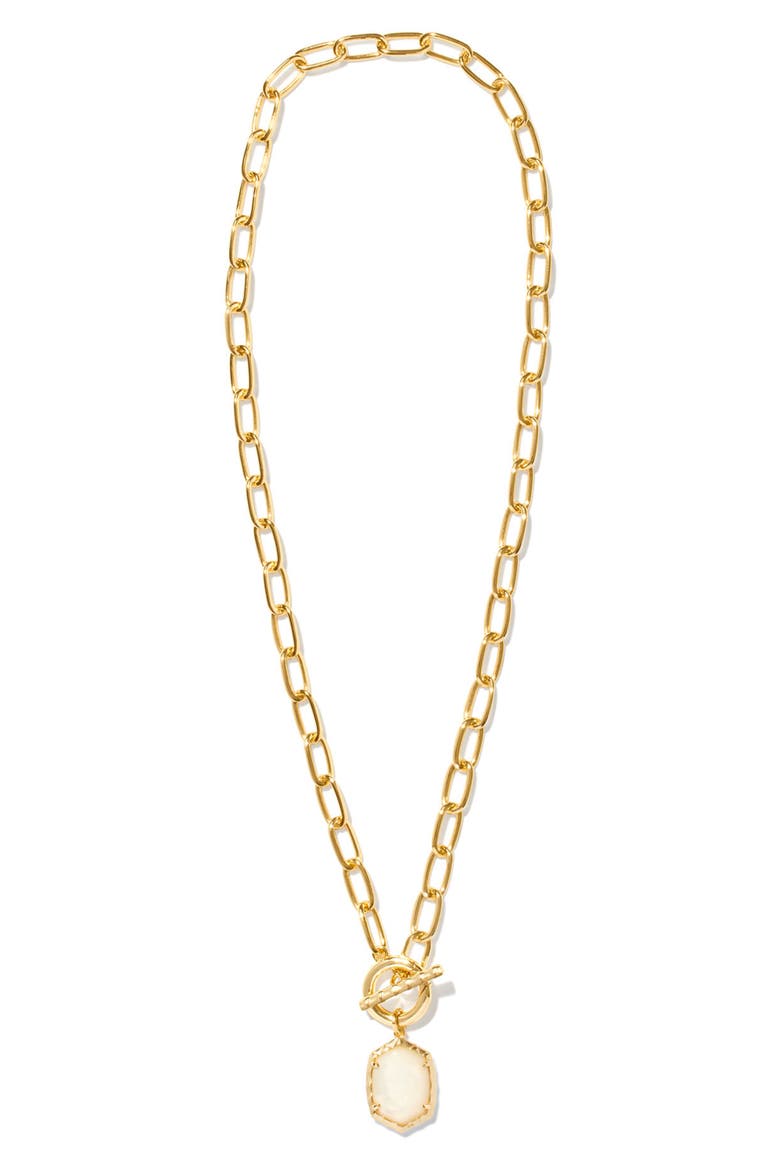 Daphne Toggle Necklace, Alternate, color, GOLD/ IVORY MOTHER OF PEARL
