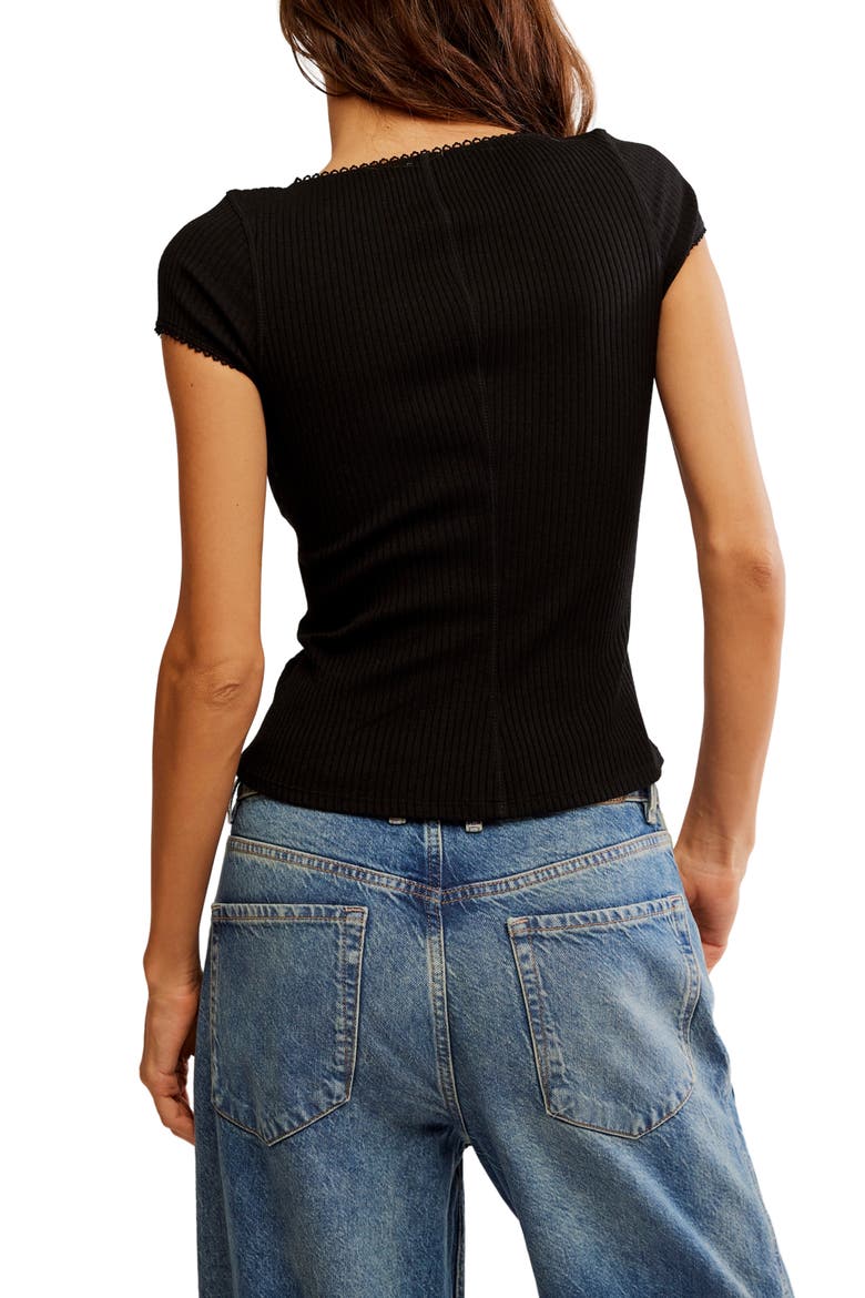 Most Wanted Short Sleeve Cotton Blend Cardigan, Alternate, color, BLACK