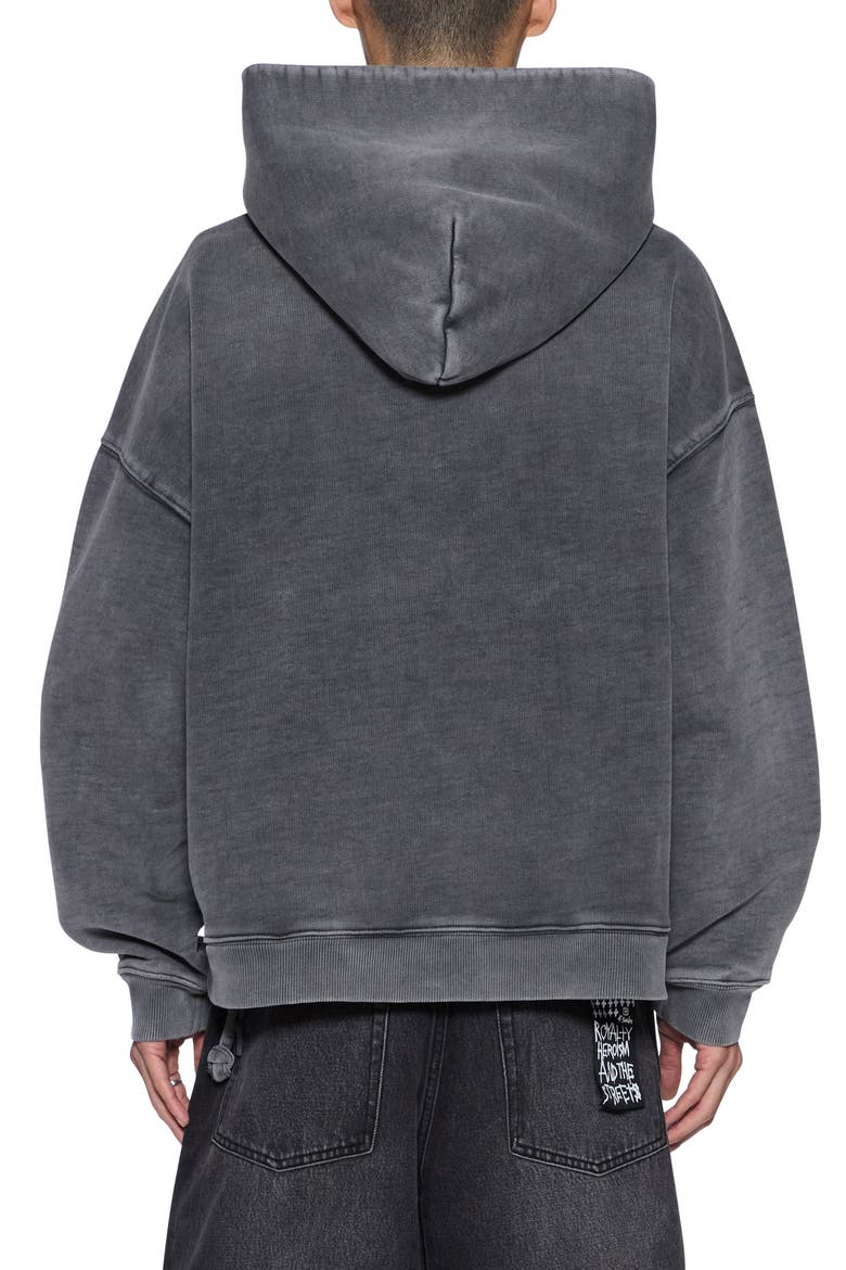 Shield Ekcess Graphic Hoodie, Alternate, color, CHARCOAL