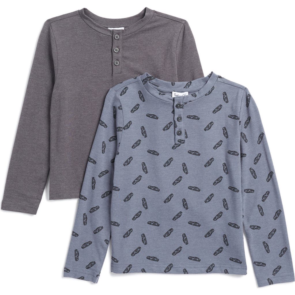 Splendid Kids' Assorted 2-pack Long Sleeve Henley T-shirts