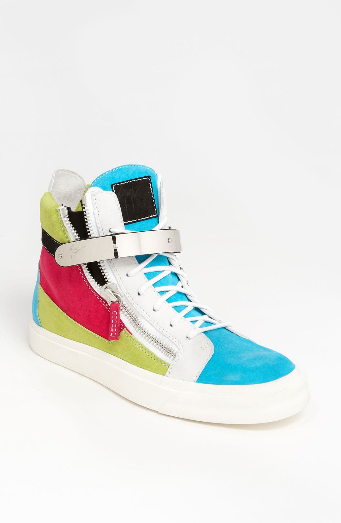 Sneaker, Main, color, GREEN/ BLUE MULTI
