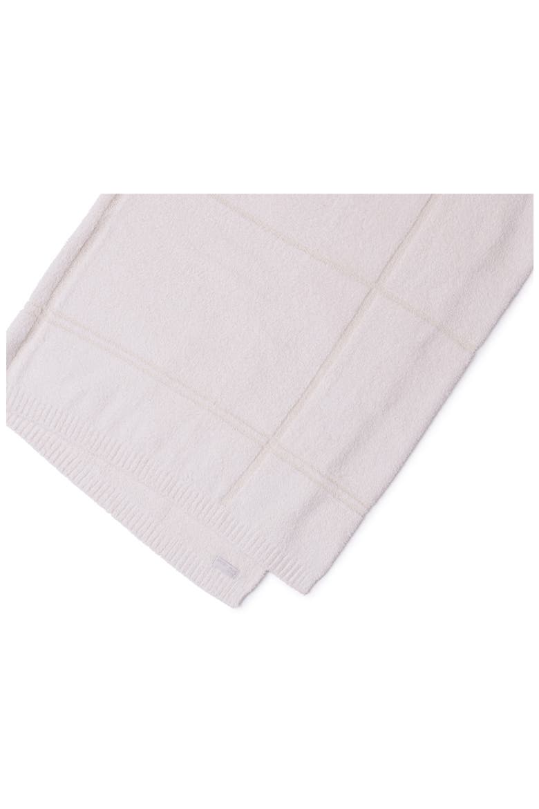 CozyChic® Tonal Plaid Throw Blanket, Alternate, color, CREAM