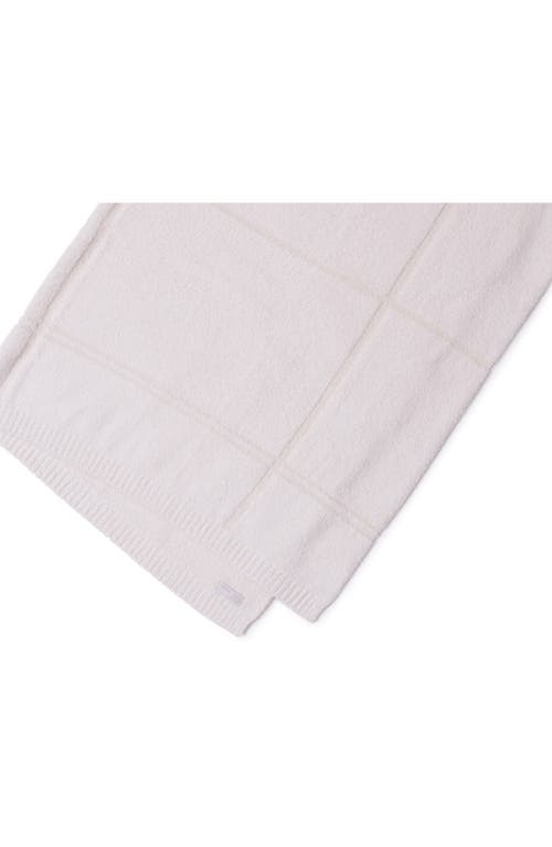 Barefoot Dreams Cozychic® Tonal Plaid Throw Blanket In Neutral