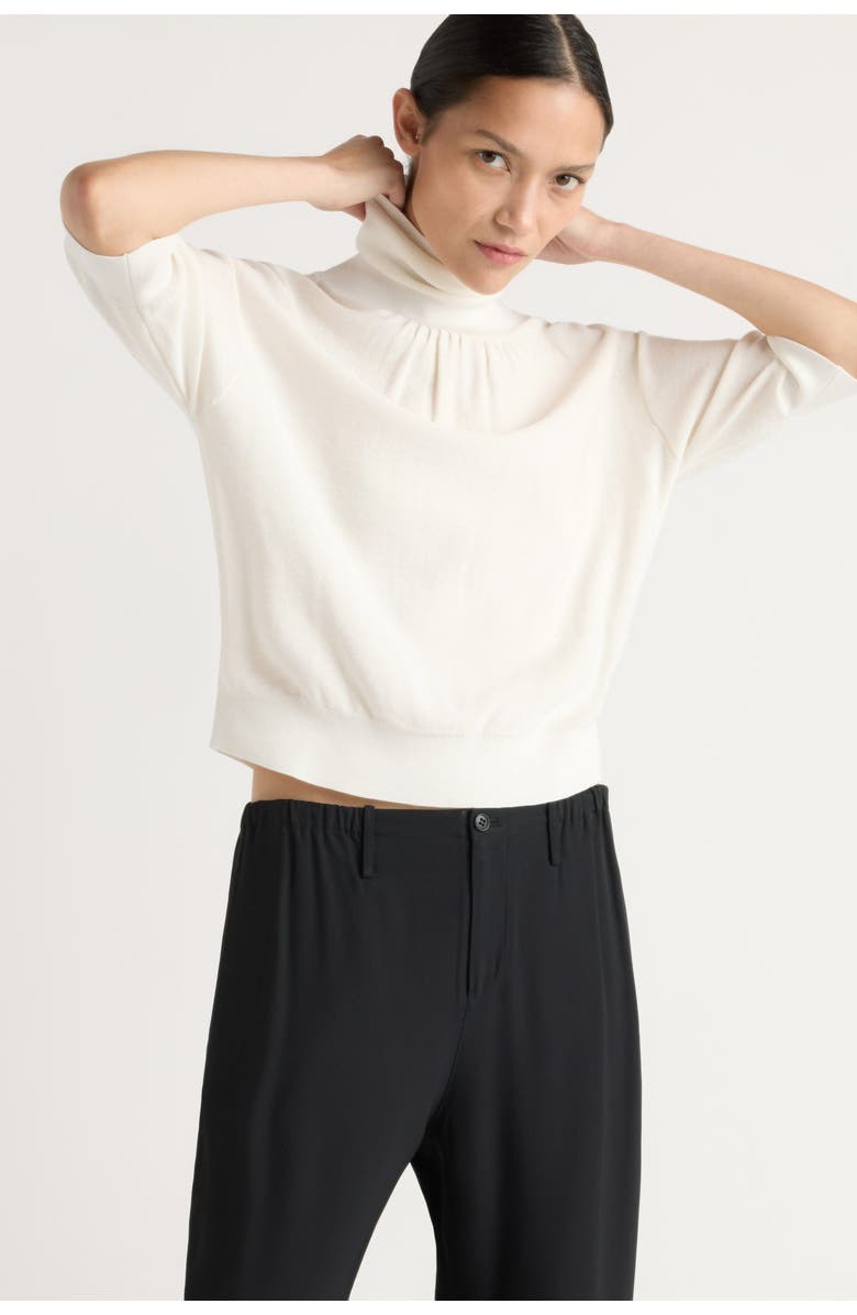 Modern Citizen Nuri Tailored Stretch-Waist Pant, Alternate, color, Washed Black