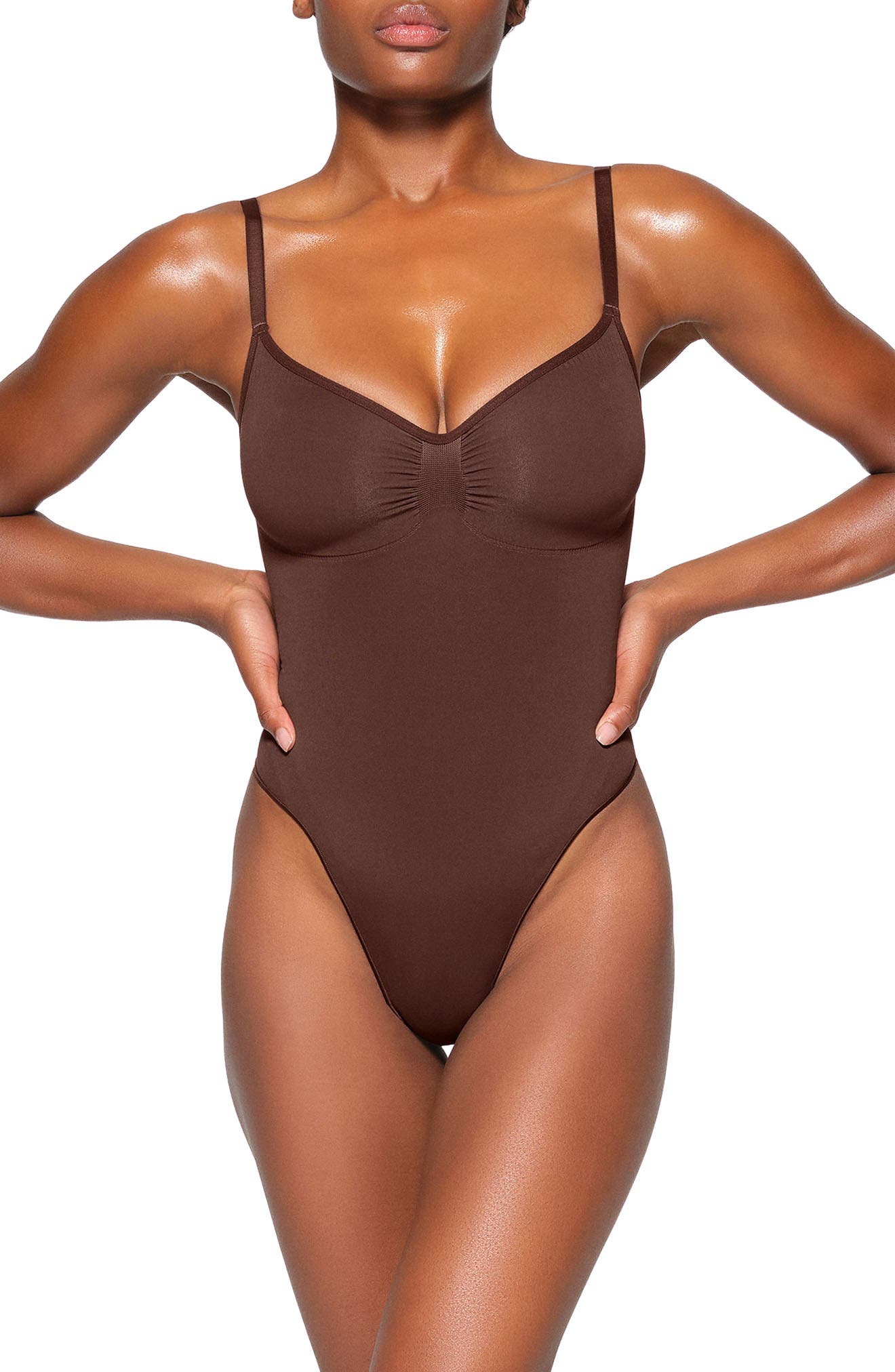Seamless Sculpt Mid Thigh Bodysuit