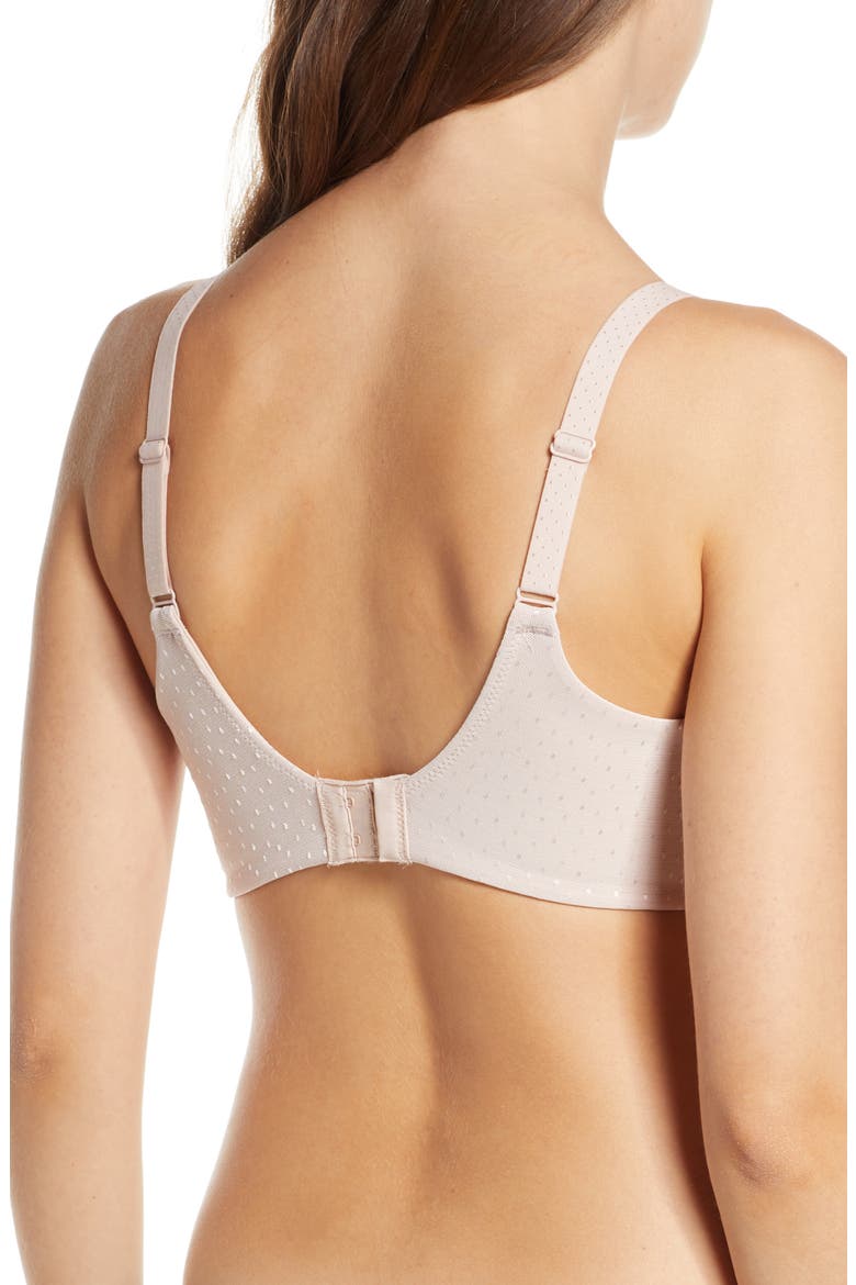 Back Appeal™ Smoothing Underwire Bra, Alternate, color, ROSE DUST