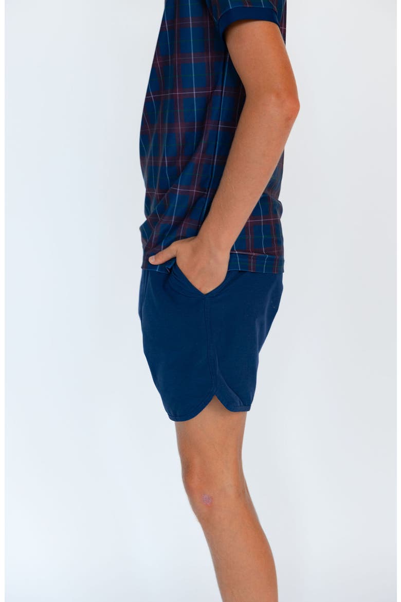 Boys Super Short Lined, Alternate, color, Navy