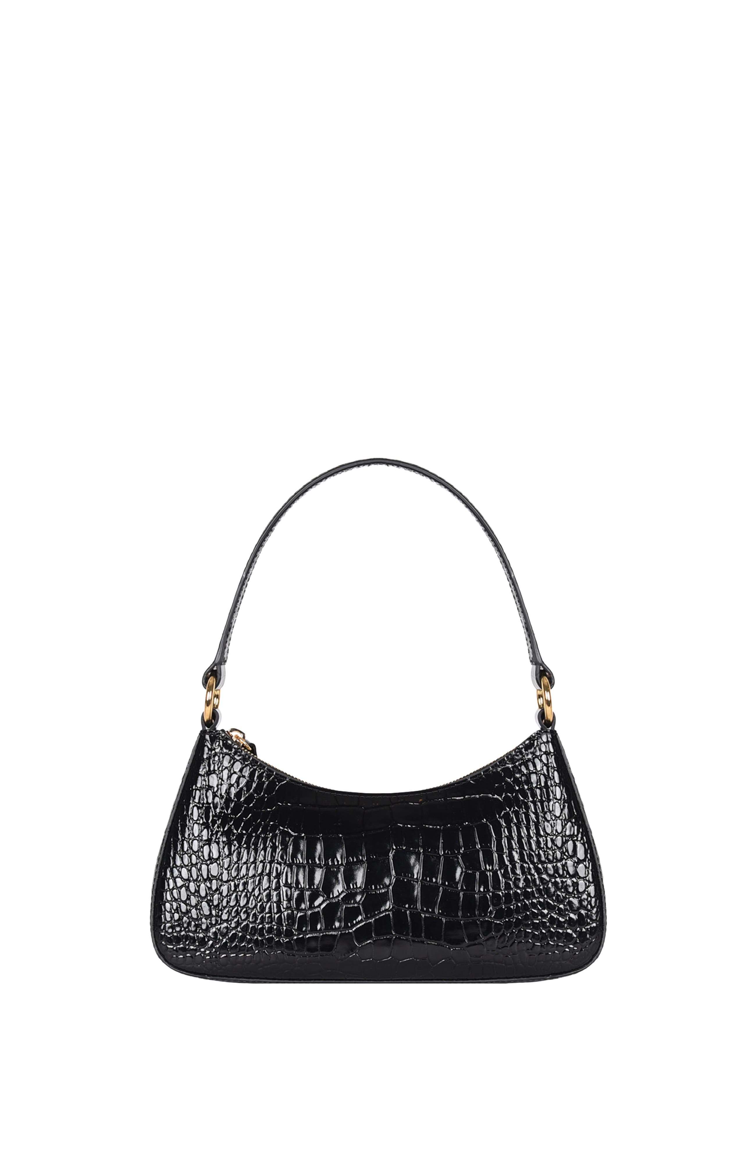 HYER GOODS Upcycled Leather Mini Shoulder Bag, Main, color, 