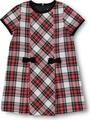 Florence Eiseman Tartan Plaid Dress With Bows