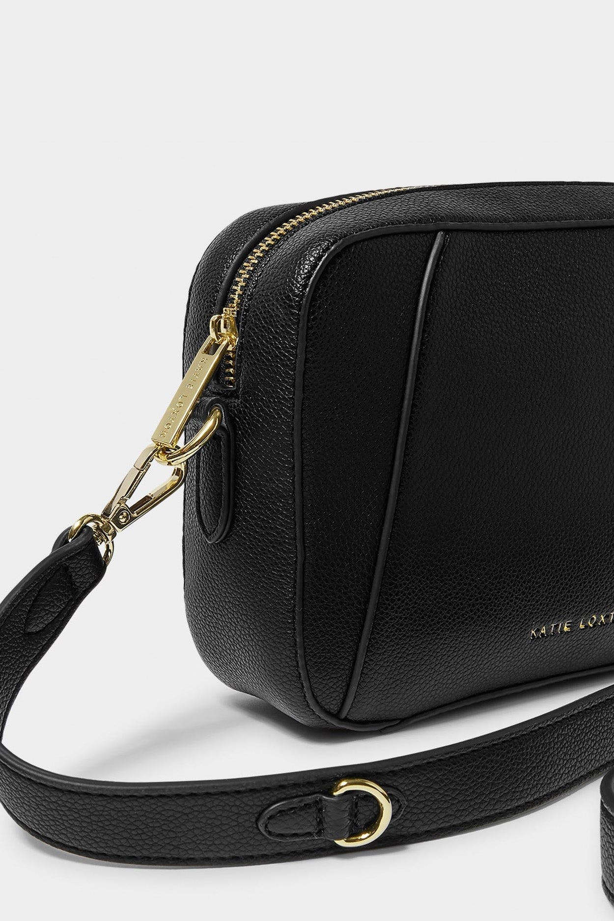 Katie Loxton Hana Crossbody Bag, Alternate, color, Black