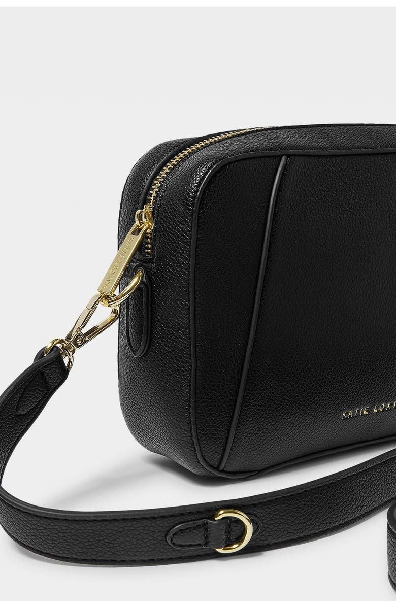 Katie Loxton Hana Crossbody Bag, Alternate, color, Black