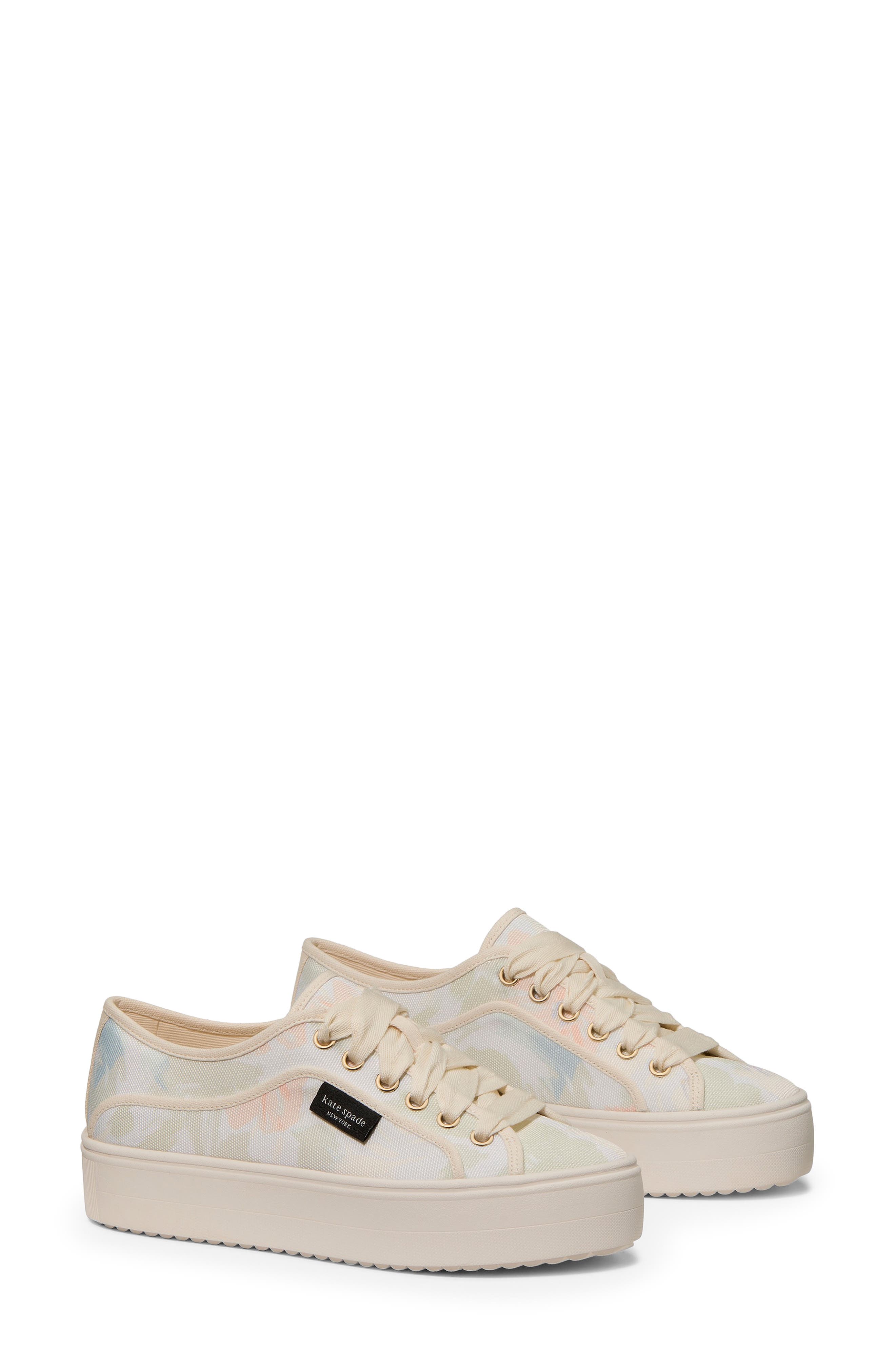 Kate Spade New York sam icon platform sneaker, Alternate, color, 