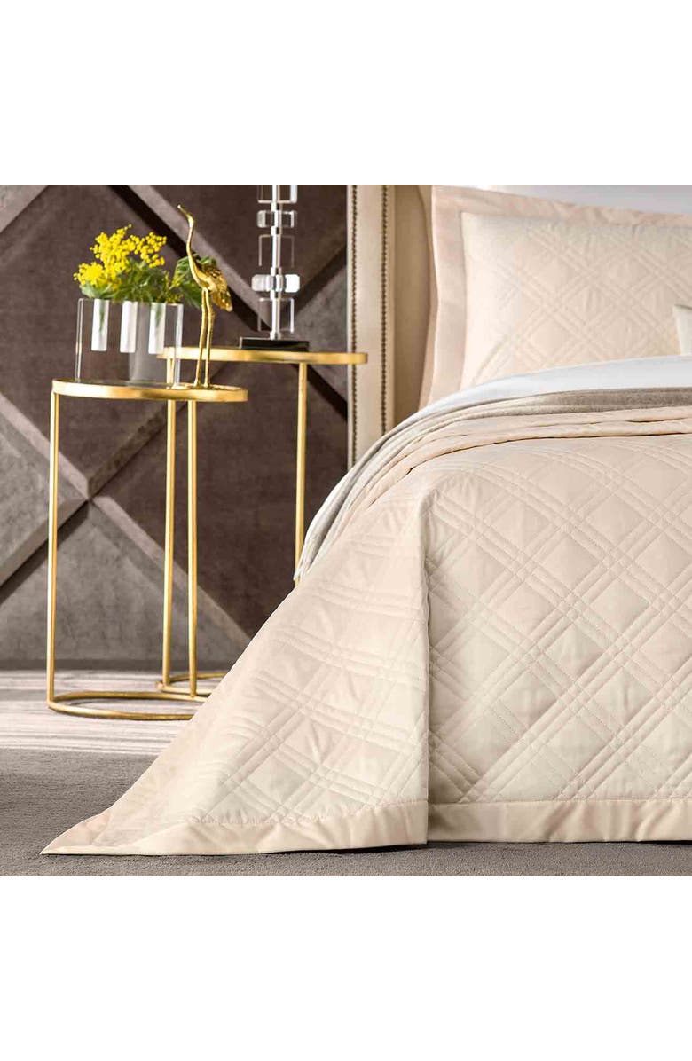 Togas Orlean Bedcover, Alternate, color, Beige