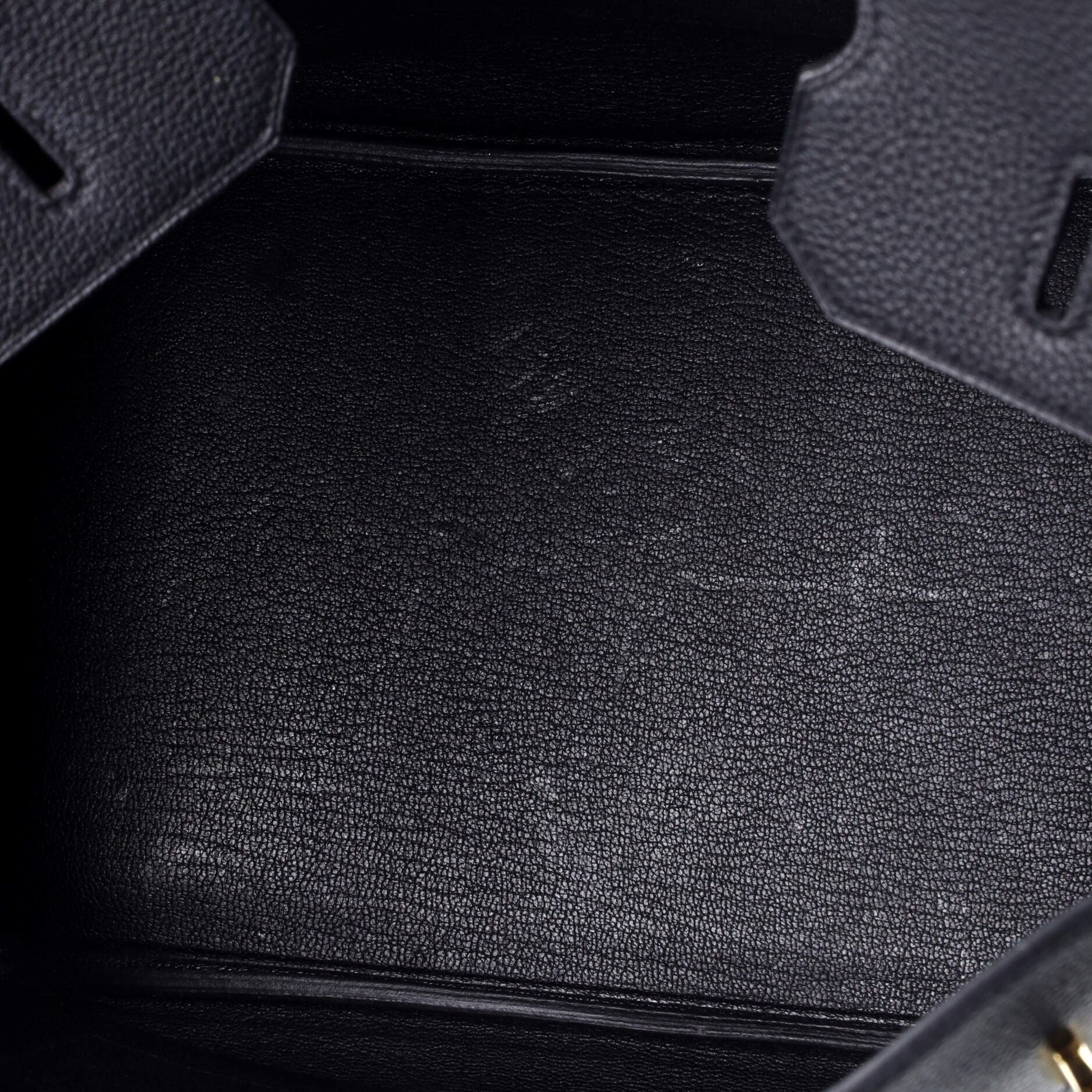 Pre-Owned Hermes Birkin Handbag Black Togo with Gold Hardware 35, Alternate, color, 