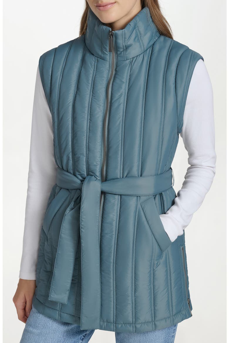 Quilted Vest, Main, color, STORM
