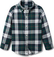 Janie and Jack Tartan Flannel Shirt(Toddler, Little Kid, Big Kid)