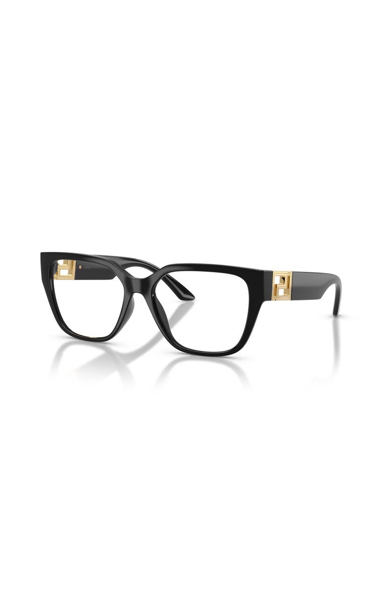 Versace 54mm Square optical glasses, Main, color, Black