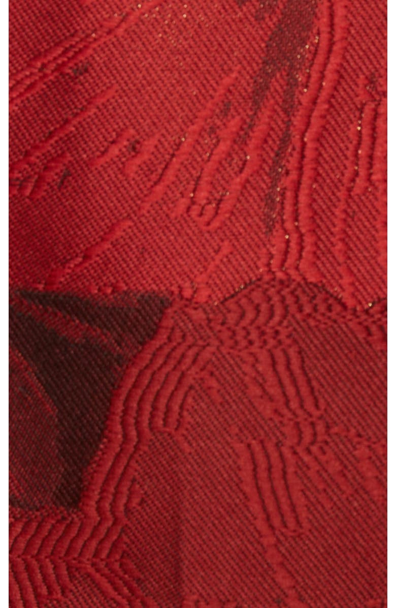 La DoubleJ Baia Crop Top Jacquard Ruby Red, Alternate, color, Jacquard Ruby Red