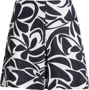 Madewell Pleated Linen Miniskirt