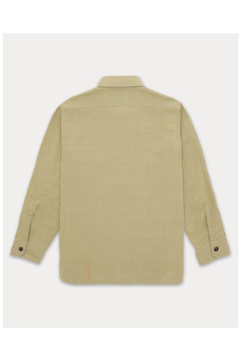 CPO 2.0 Cotton Overshirt with Corozo Buttons, Alternate, color, Green