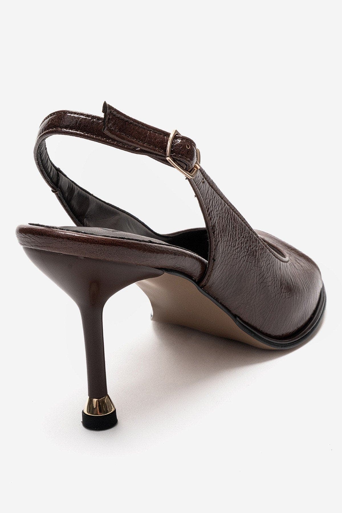 Prologue Shoes Iselin Stiletto Sandal, Alternate, color, Brown