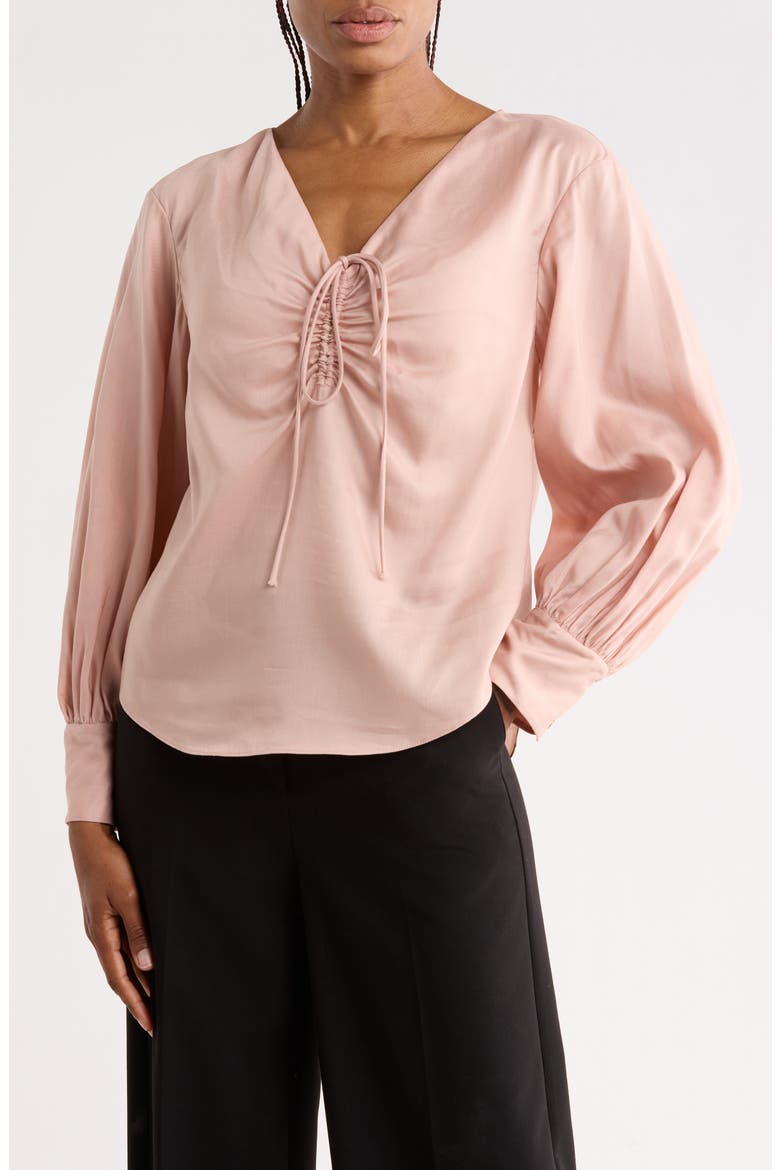 Ruched Top, Main, color, BLUSH