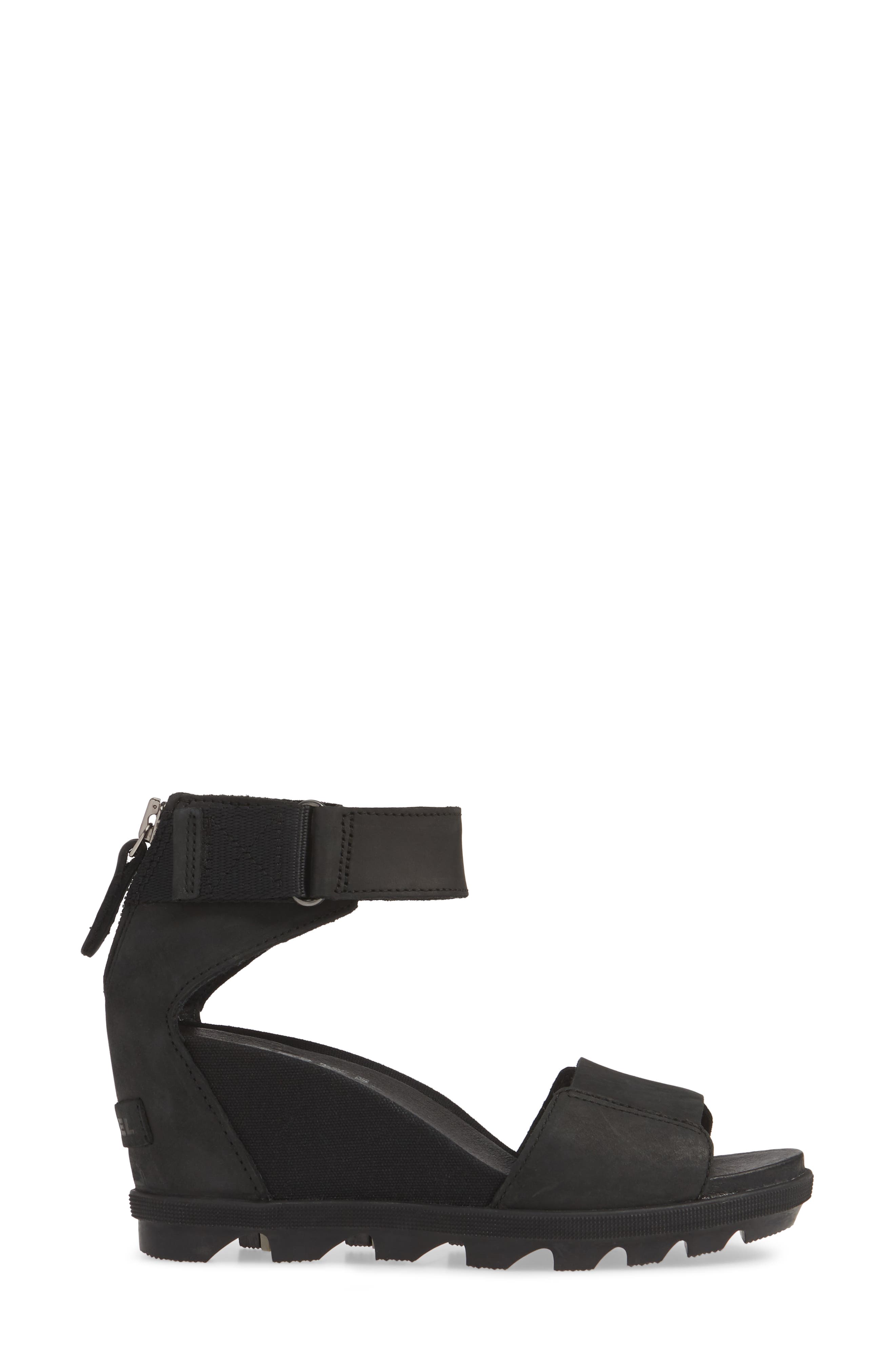 SOREL Joanie II Ankle Strap Wedge Sandal, Alternate, color, 