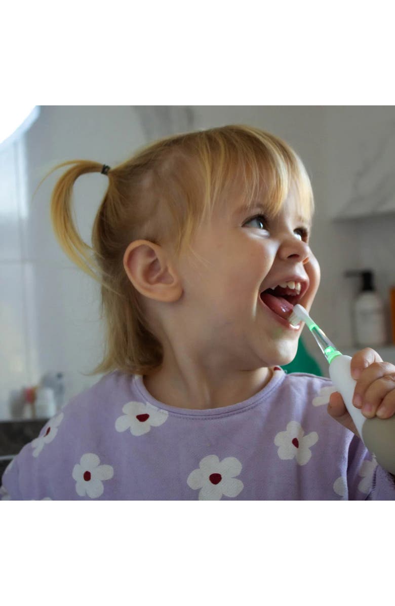 bbluv Sonik Pro 4-Stage Sonic Toothbrush for Babies & Kids, Alternate, color, White