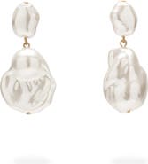 Cult Gaia Majorie Imitation Pearl Drop Earrings