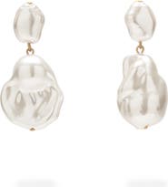 Cult Gaia Majorie Imitation Pearl Drop Earrings