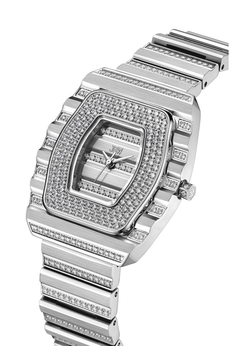 Echelon Bracelet Strap Watch, 34mm, Alternate, color, STAINLESS STEEL