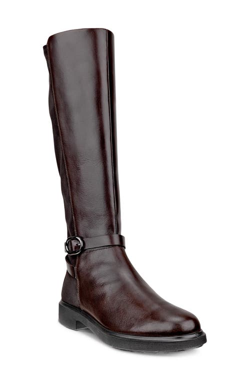 Ecco Metropole Amsterdam Tall Boot In Brown