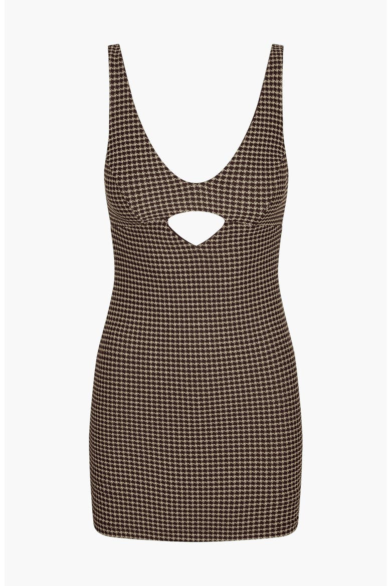 Stella Mini Dress, Alternate, color, Mustang