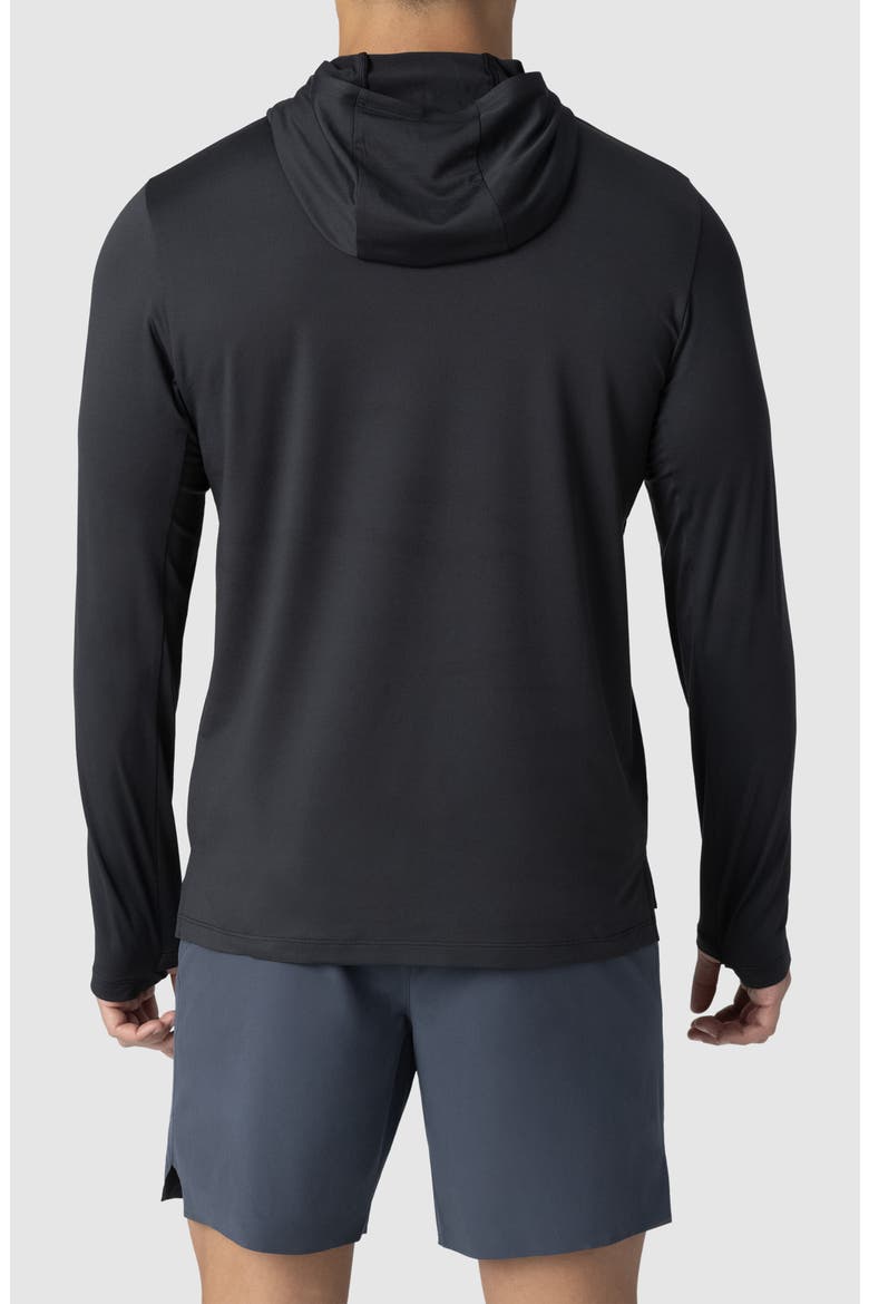 ActiveIce Spectrum Sun Hoodie, Alternate, color, BLACK
