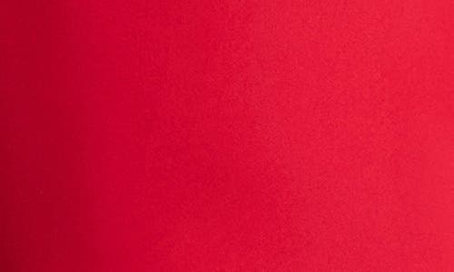 Spanx ® Cowl Neck Satin Top In Red