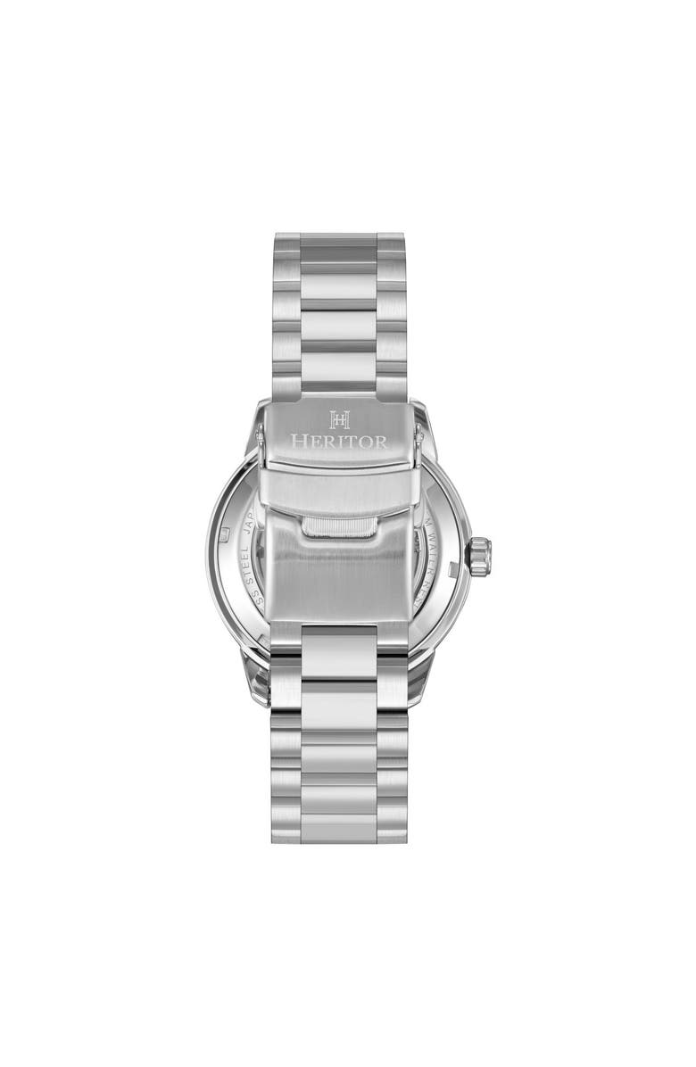 Heritor Automatic Bexley Automatic Divers Watch, Alternate, color, Green Silver