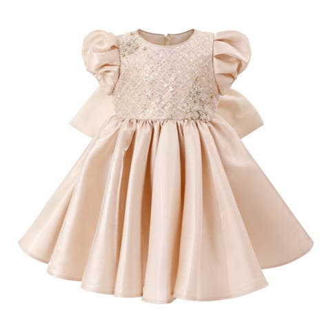 Hera Satin Bow Occasion Dress