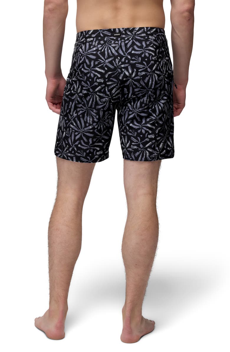 prAna Fenton Board Shorts, Alternate, color, Black Grounded